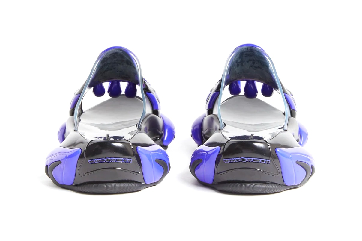 WINDOWSEN Prosthetic Slides - Black / Purple Slider Release Information Machine-A Designer Avant Garde 
