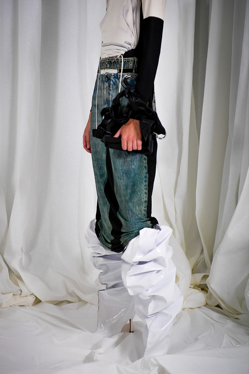Y/Project Spring/Summer 2023 Collection Backstage Glenn Martens Continues To Bring the Illusion for Y/Project SS23 hean paul gaultier paris fashion week backstage first looks behind the scenes 