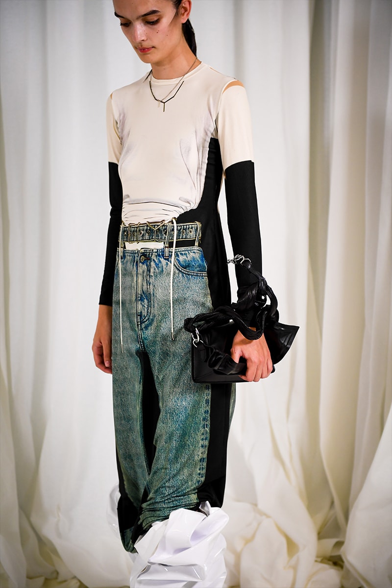 Y/Project Spring/Summer 2023 Collection Backstage Glenn Martens Continues To Bring the Illusion for Y/Project SS23 hean paul gaultier paris fashion week backstage first looks behind the scenes 