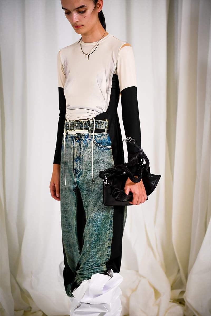 Y/Project Spring/Summer 2023 Collection Backstage Glenn Martens Continues To Bring the Illusion for Y/Project SS23 hean paul gaultier paris fashion week backstage first looks behind the scenes