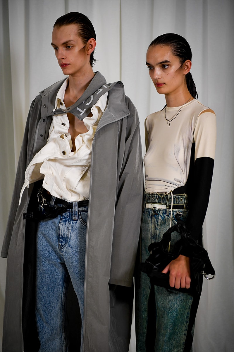 Y/Project Spring/Summer 2023 Collection Backstage Glenn Martens Continues To Bring the Illusion for Y/Project SS23 hean paul gaultier paris fashion week backstage first looks behind the scenes 