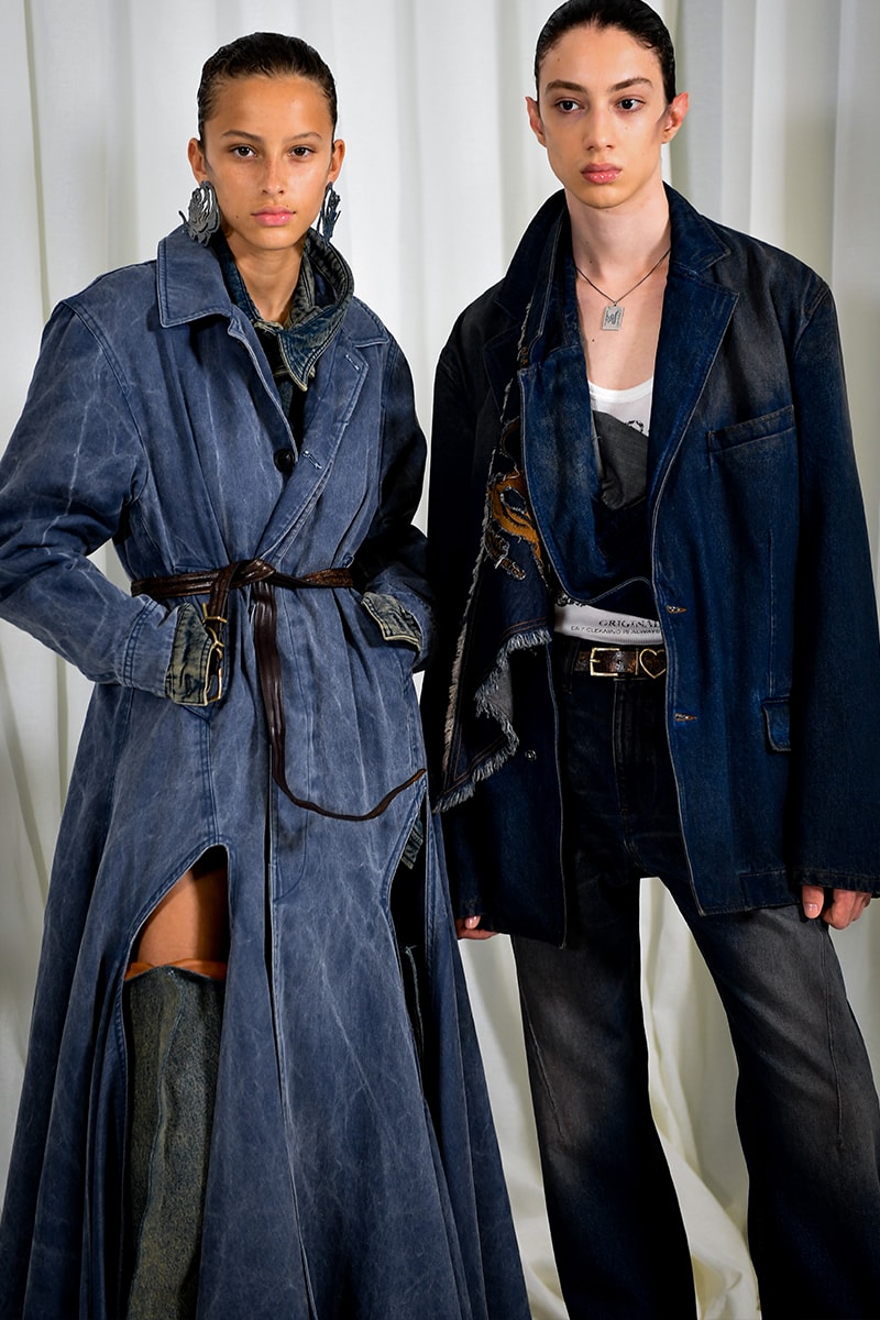 Y/Project Spring/Summer 2023 Collection Backstage Glenn Martens Continues To Bring the Illusion for Y/Project SS23 hean paul gaultier paris fashion week backstage first looks behind the scenes 