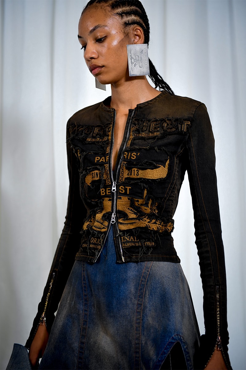 Y/Project Spring/Summer 2023 Collection Backstage Glenn Martens Continues To Bring the Illusion for Y/Project SS23 hean paul gaultier paris fashion week backstage first looks behind the scenes 