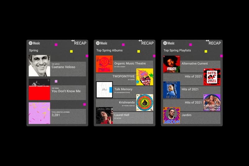YouTube Music seasonal recap release spotify wrapped