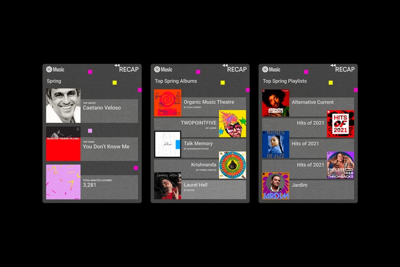 YouTube Music seasonal recap release spotify wrapped
