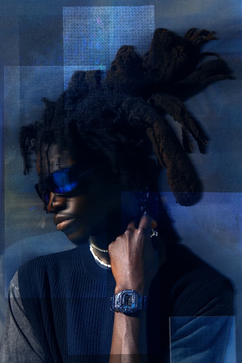 G-SHOCK Digital Glitch Series Range Timepieces Watches Lookbook DW-5600 GA-2200 Graphic Distorted Design GA-2100NN-1A GA-2200NN-1A DW-5600NN-1