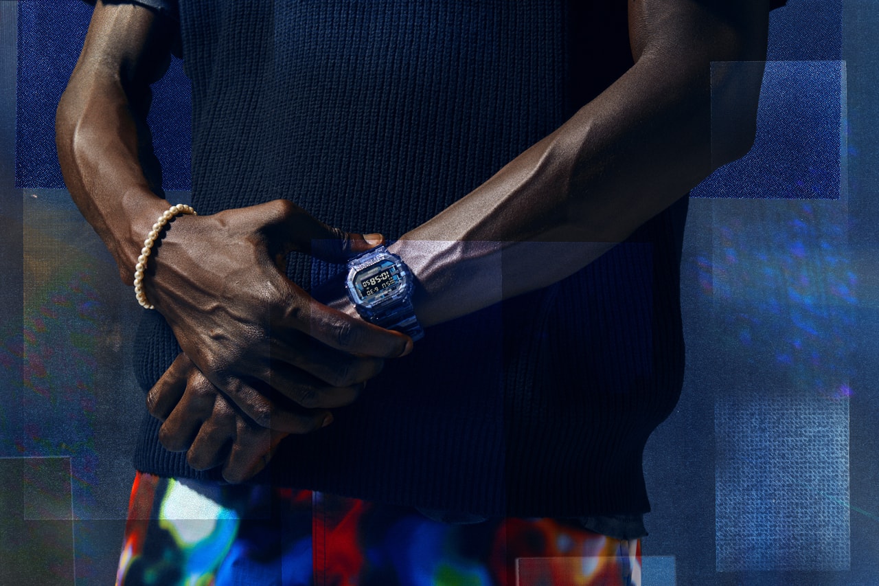 G-SHOCK Digital Glitch Series Range Timepieces Watches Lookbook DW-5600 GA-2200 Graphic Distorted Design GA-2100NN-1A GA-2200NN-1A DW-5600NN-1