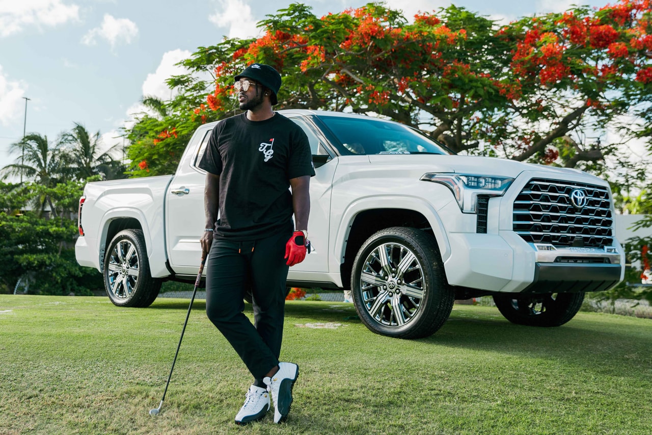 HYPEGOLF Toyota Tundra Range Day Experiential Tailgate Miami Florida Roger Steele Vybe 305 DJ Silent Addy Melreese Country Club Golf Long Drive Closest to the Pin Challenge Juice Barber