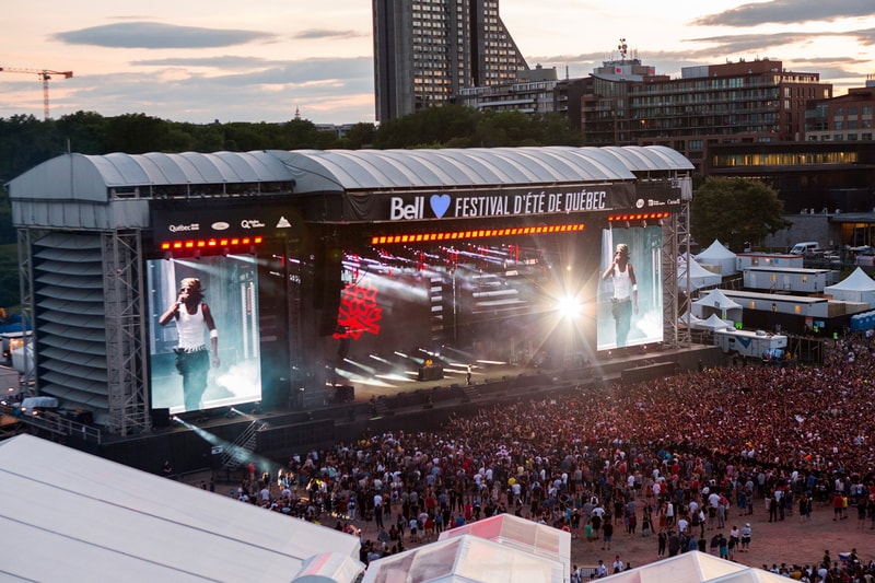 Festival D’été De Québec Lineup 11 Day Festival Quebec City Canada Outdoor Concert 