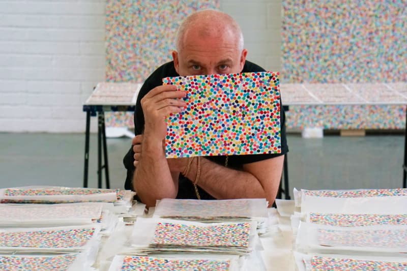 Damien Hirst To Burn Thousands of Physical Works for NFT Project