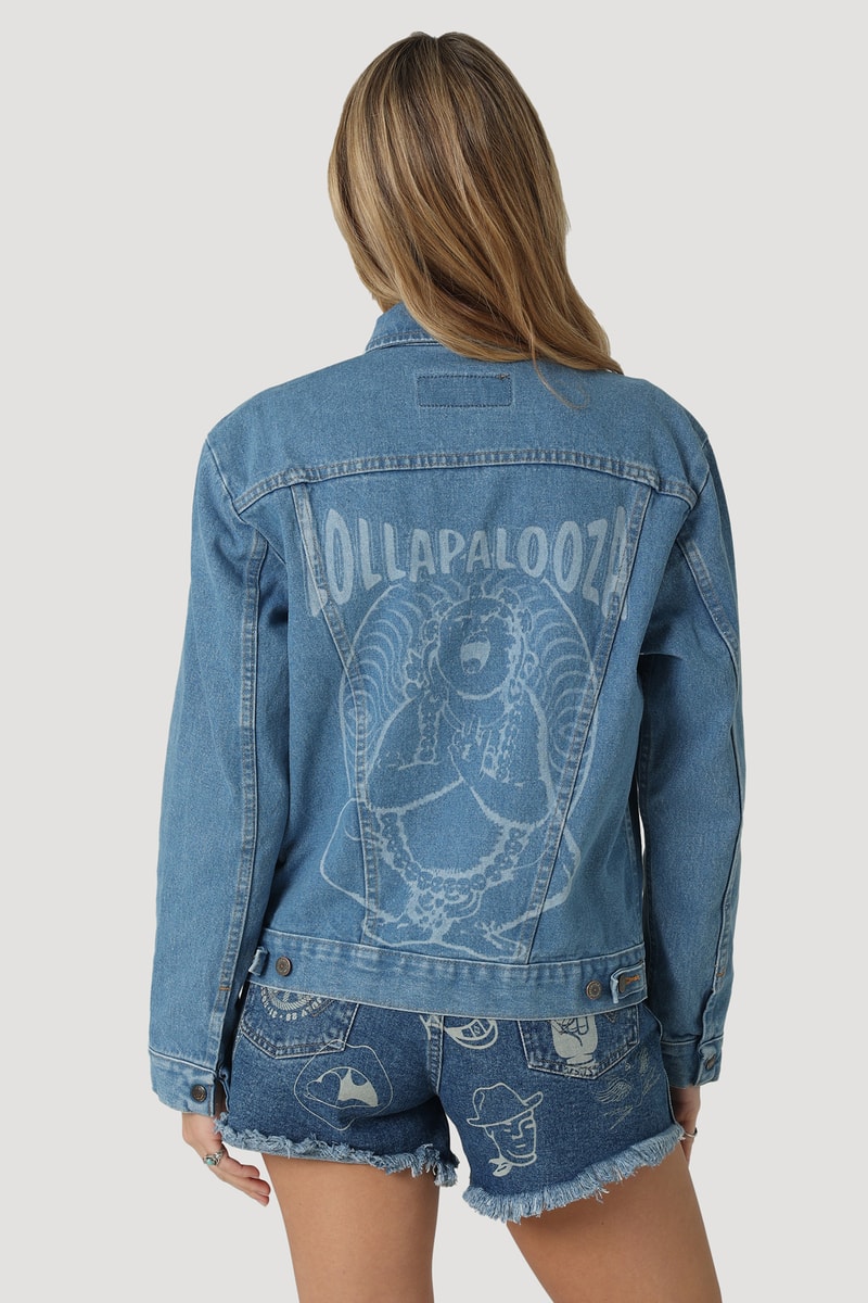 Live Nation Wrangler 75th Anniversary Lolla Collection