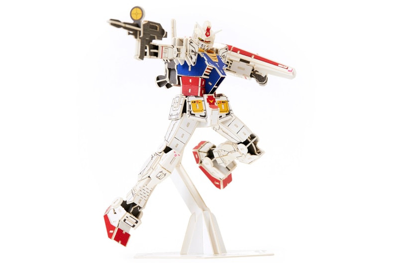 Mobile Suit Gundam Hundred Pieces Paper Puzzle Figurine Sets Japan Pre-order Details Paper Art si-gu-mi PRO