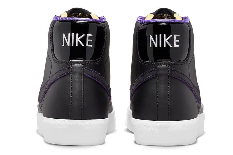 Nike Blazer Mid World Champ DQ8767-001 Official Look black grey purple leather suede