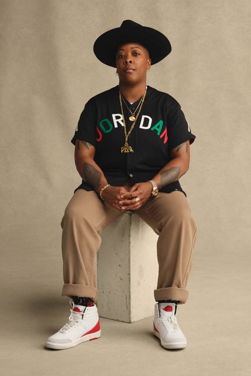 Nina Chanel Abney x Jordan Brand Honors Art, Basketball and Family Fashion