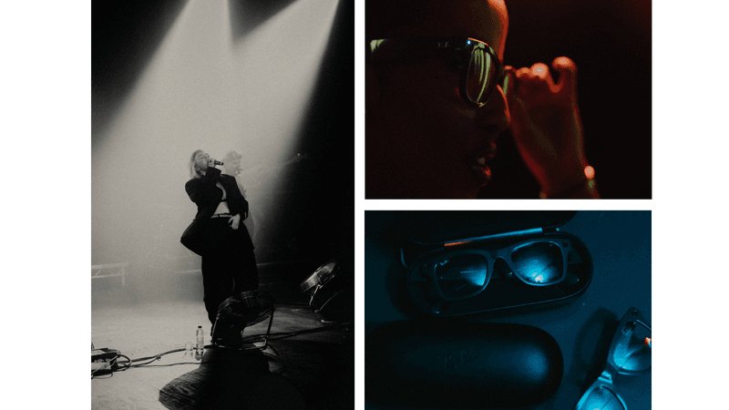 london summer sessions self esteem east end u.k. united kingdom music intimate performance smart glasses sunglasses meta ray ban
