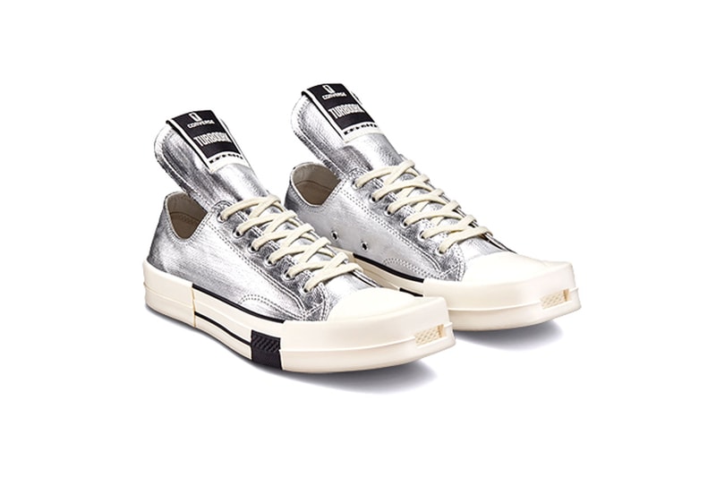 Rick Owens DRKSHDW x Converse TURBODRK Chuck 70 Gets a High Shine Treatment Footwear