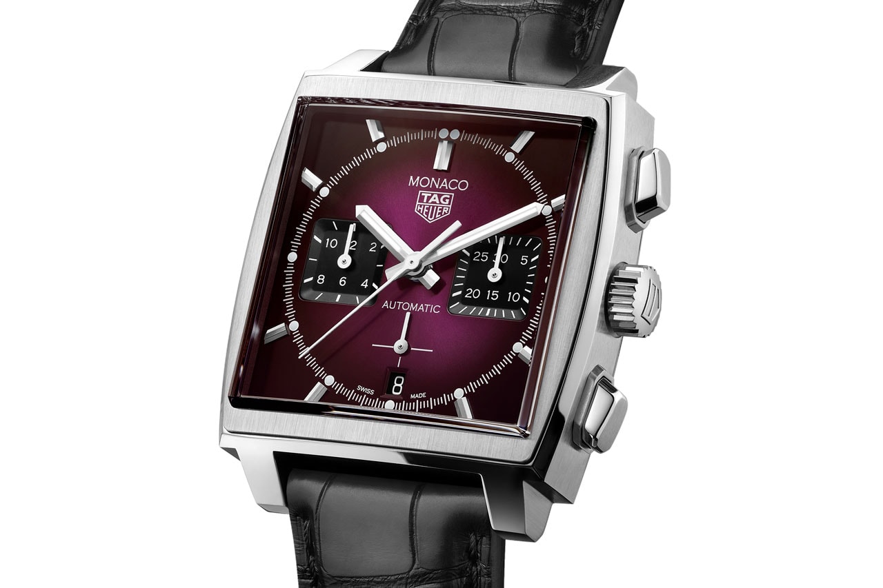 TAG Heuer Unveils Limited Edition Monaco Purple Dial Watches