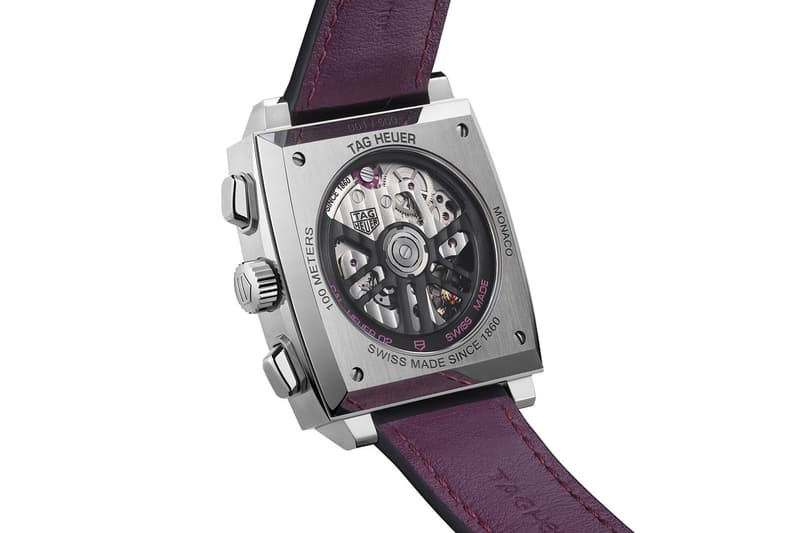 TAG Heuer Unveils Limited Edition Monaco Purple Dial Watches