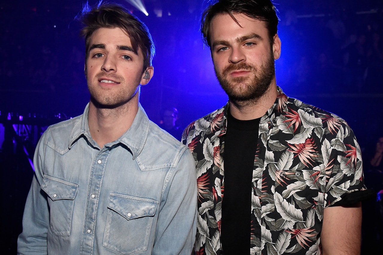 The Chainsmokers Outer Space World View Space Tourism Associated Press Interview Concert Set DJ Duo