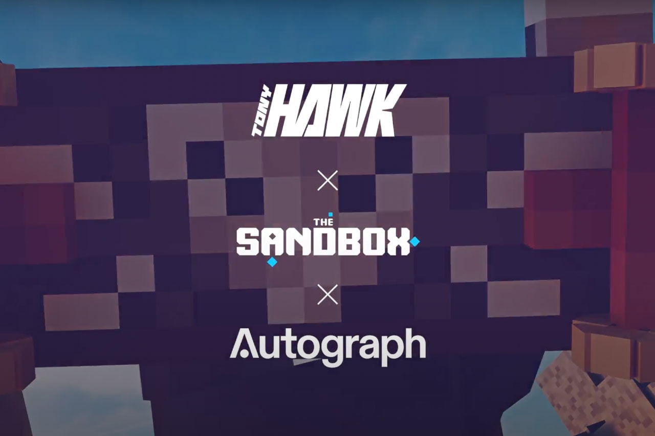 The Sandbox Partners With Tony Hawk and Autograph for the Metaverse’s Largest Skatepark