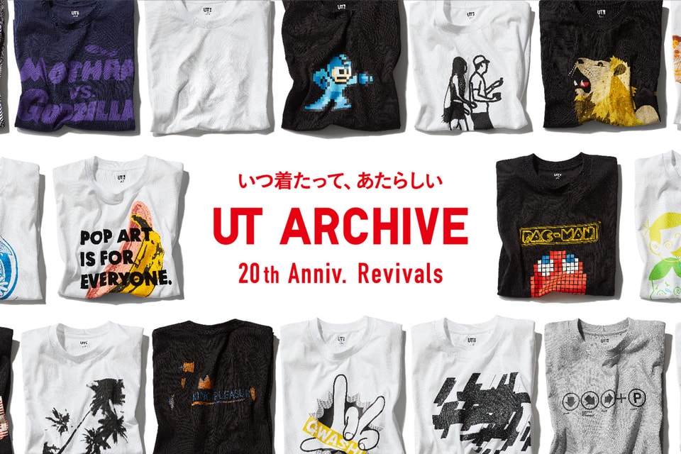 UNIQLO UT Archive Graphic T-Shirts Collection 20-Year Anniversary