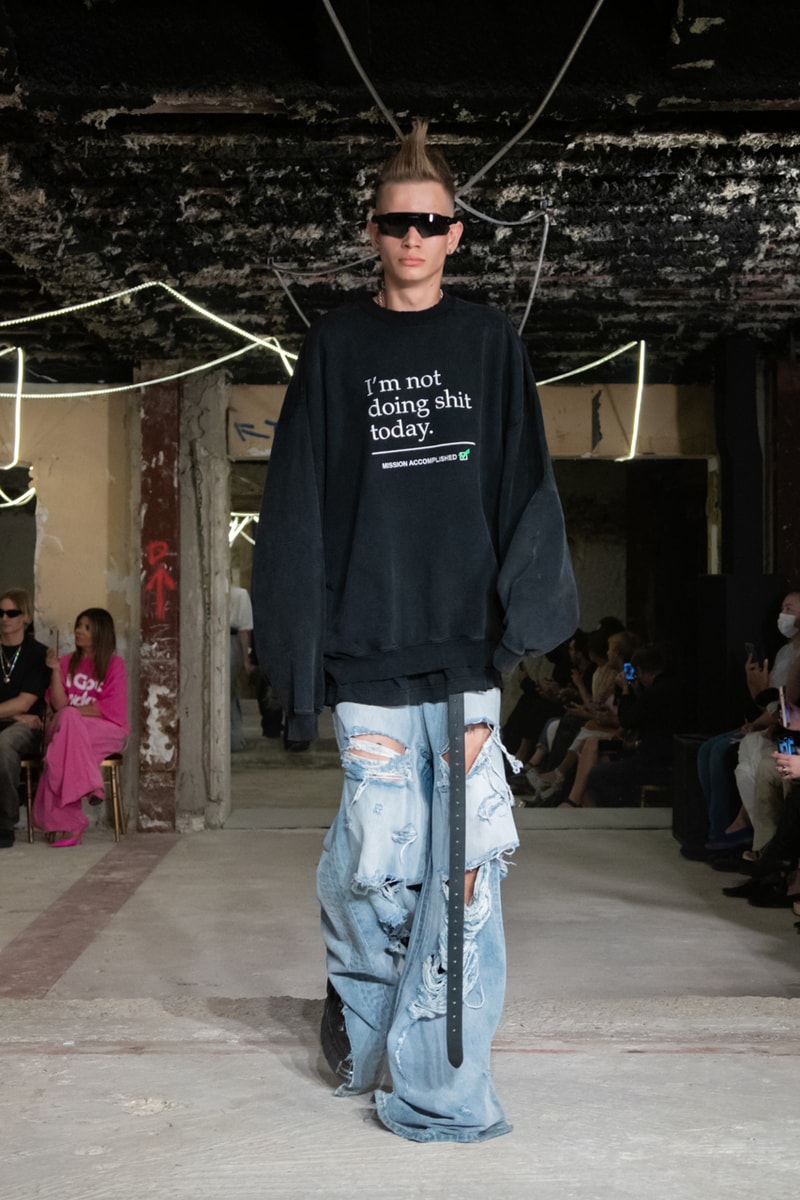 Vetements SS23 Presents Multifaceted Designs Fueled by Childhood and Twisted Imagination Fashion