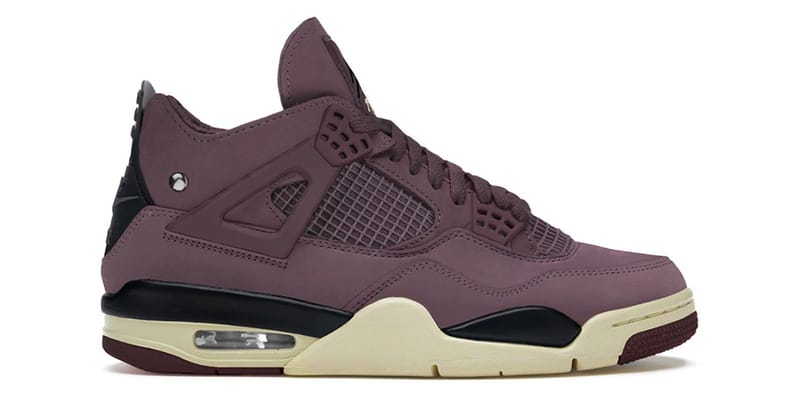 midnight maroon jordans 4
