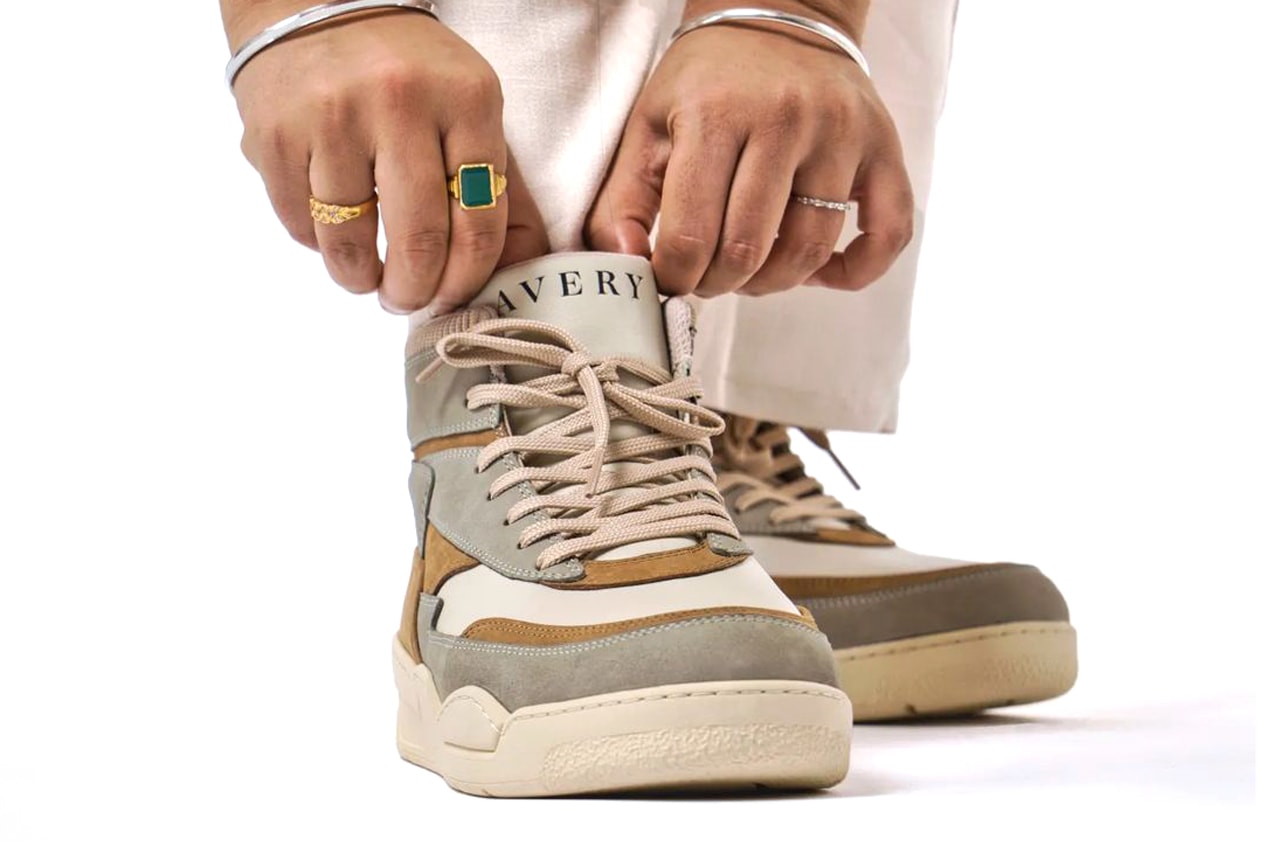 Avery Footwear "Ambition" Sneaker Shoe Design London U.K. Trail Shoe Suede Panelling Debut Capsule