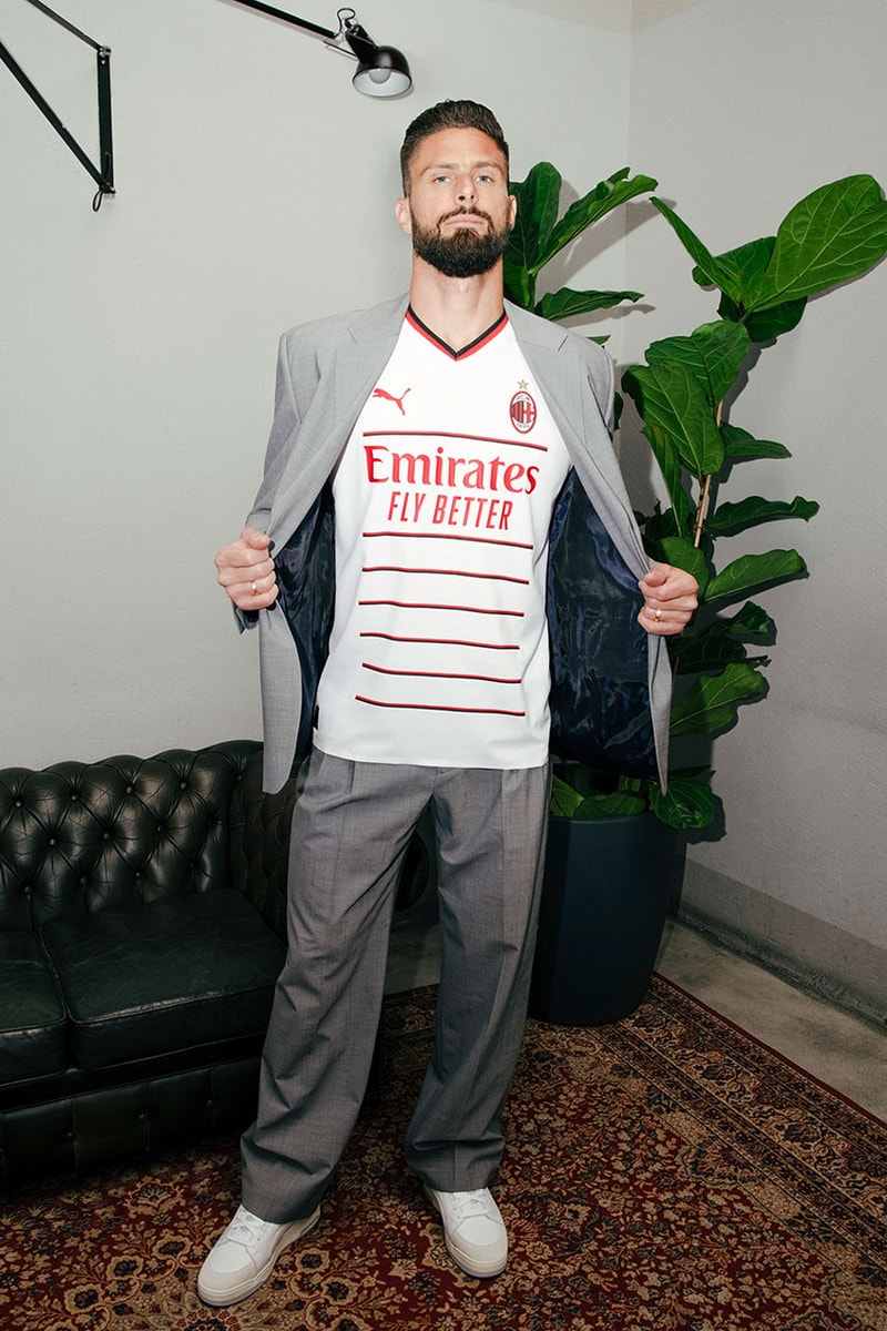 PUMA AC Milan Football Soccer Jersey Away Serie A Oliver Giroud Italy Champions League 