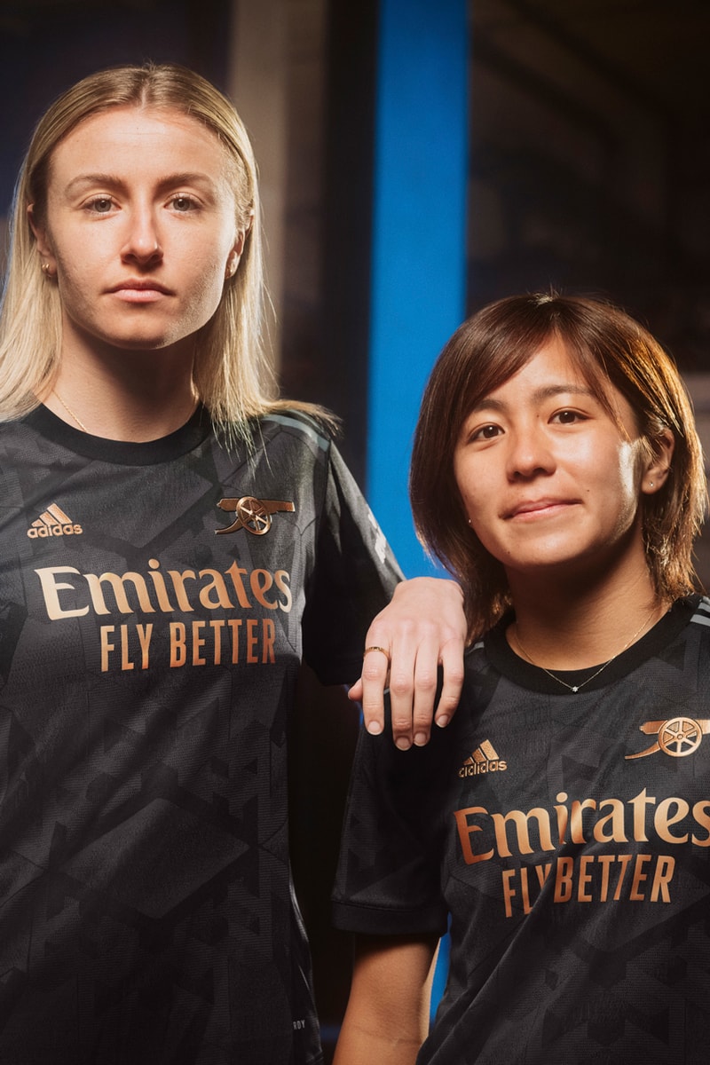 Arsenal Adidas Premier League Away Jersey Kit Black Lives Matter Orlando Aston Mack America North London Football Soccer England