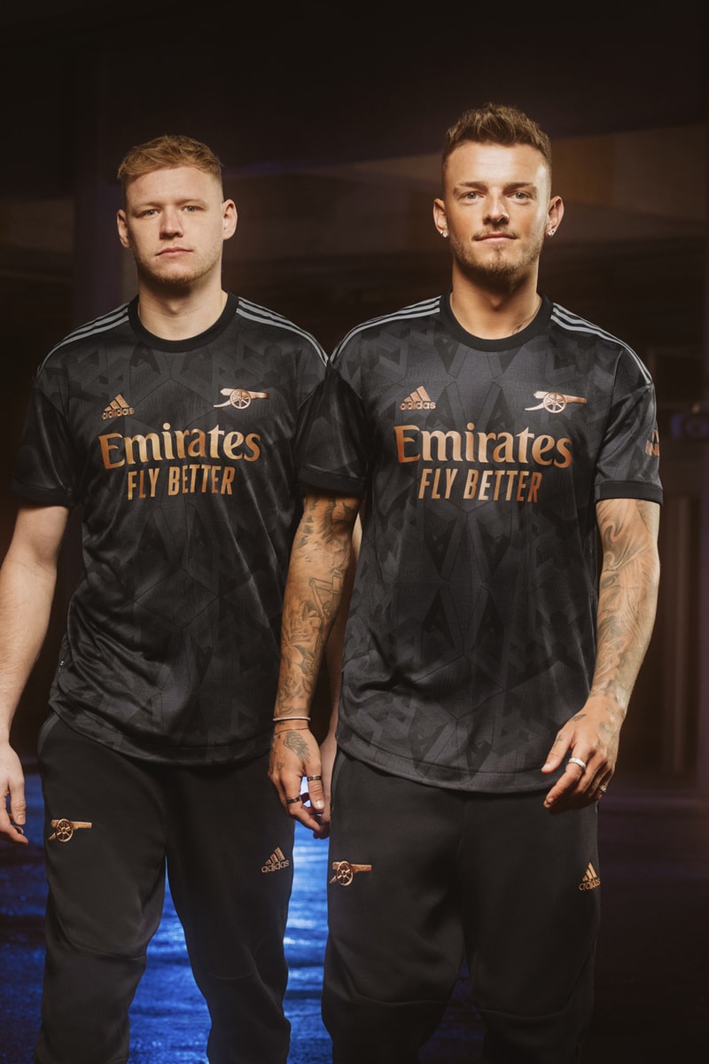 Arsenal Adidas Premier League Away Jersey Kit Black Lives Matter Orlando Aston Mack America North London Football Soccer England