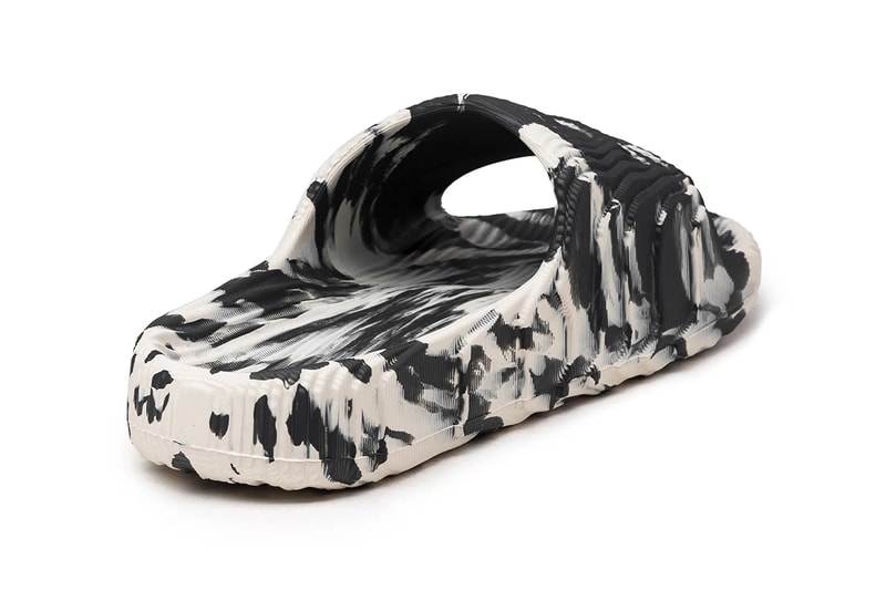 adidas Originals Adilette 22 Carbon / Aluminium Release Information Slides Footwear Kanye West YEEZY SLIDE 