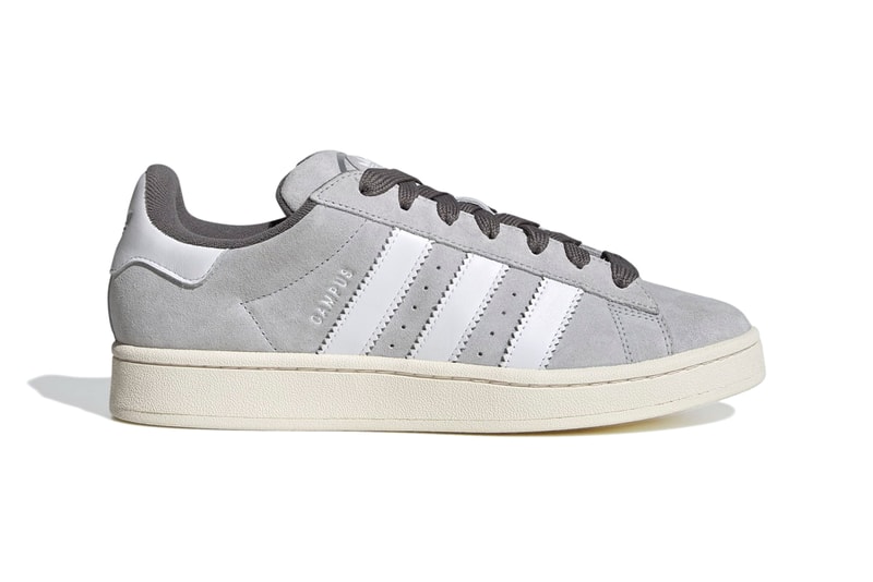 adidas Originals Campus 00 Sneaker "Grey One," "Crystal White," "Grey Three Color Tones Three Stripes 1980s Basketball RUN DMC Superstar