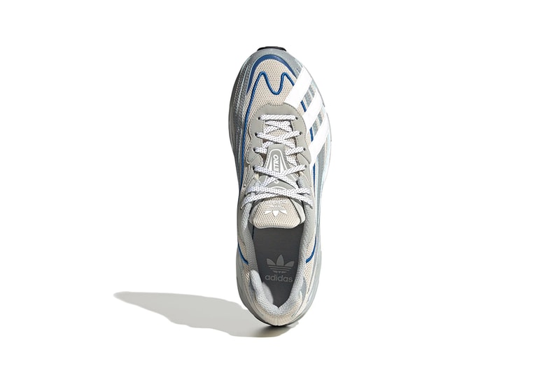 adidas Orketro Pyrite / Mesa GX3133 GX3126 Bliss / Cloud White / Bright Blue Release Information 90s Running Retro Three Stripes 