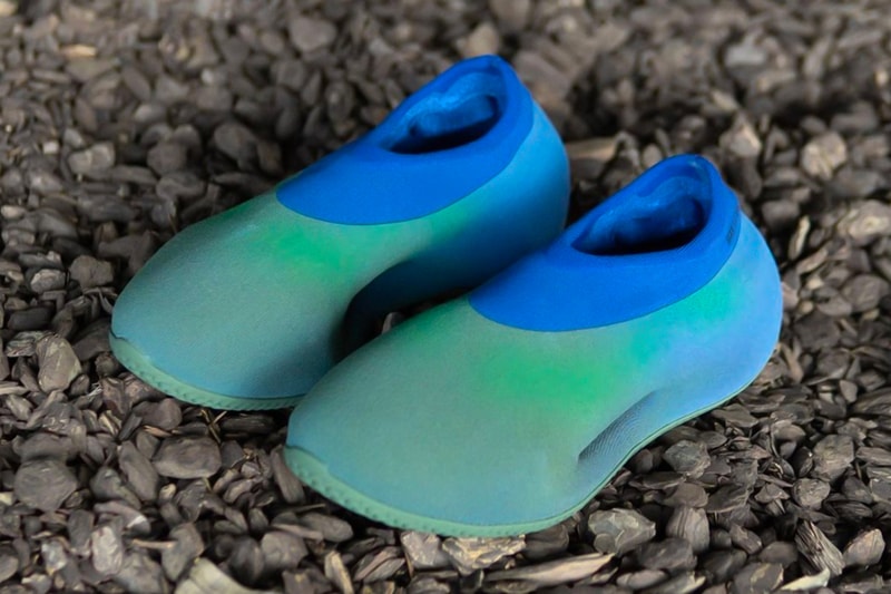 adidas YEEZY Knit Runner Faded Azure Closer Look Release Info Date Buy Price 