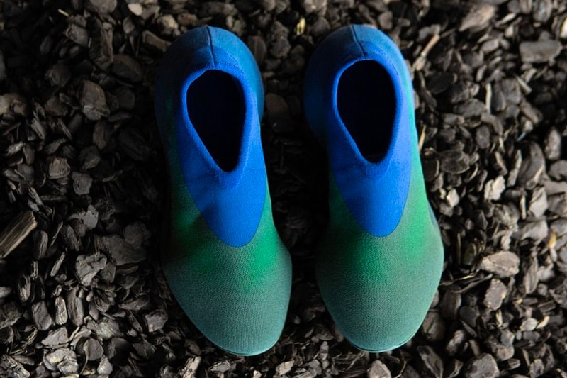 adidas YEEZY Knit Runner Faded Azure Closer Look Release Info Date Buy Price 