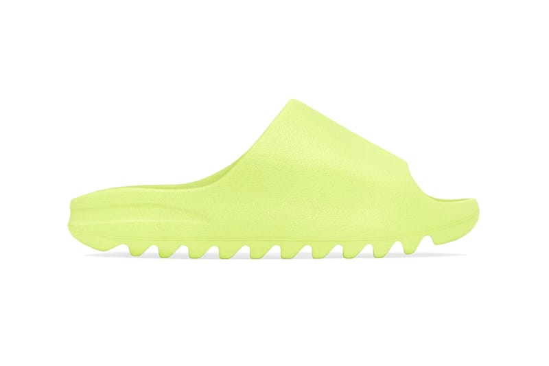 adidas YEEZY SLIDE "Onyx," "Bone" and "Glow Green" 2022 Re-Release