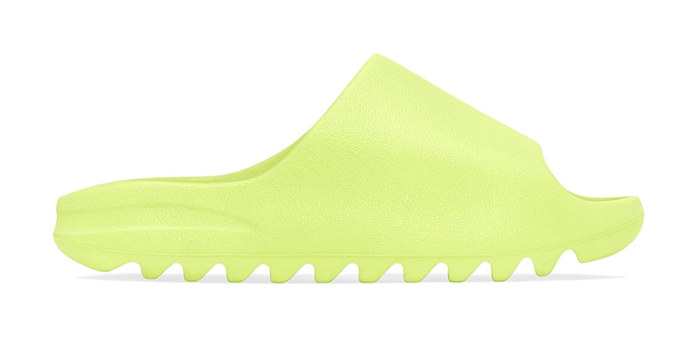 Adidas Yeezy Slide (Glow Green 2022/ Glow Green/ Lime Green) Men