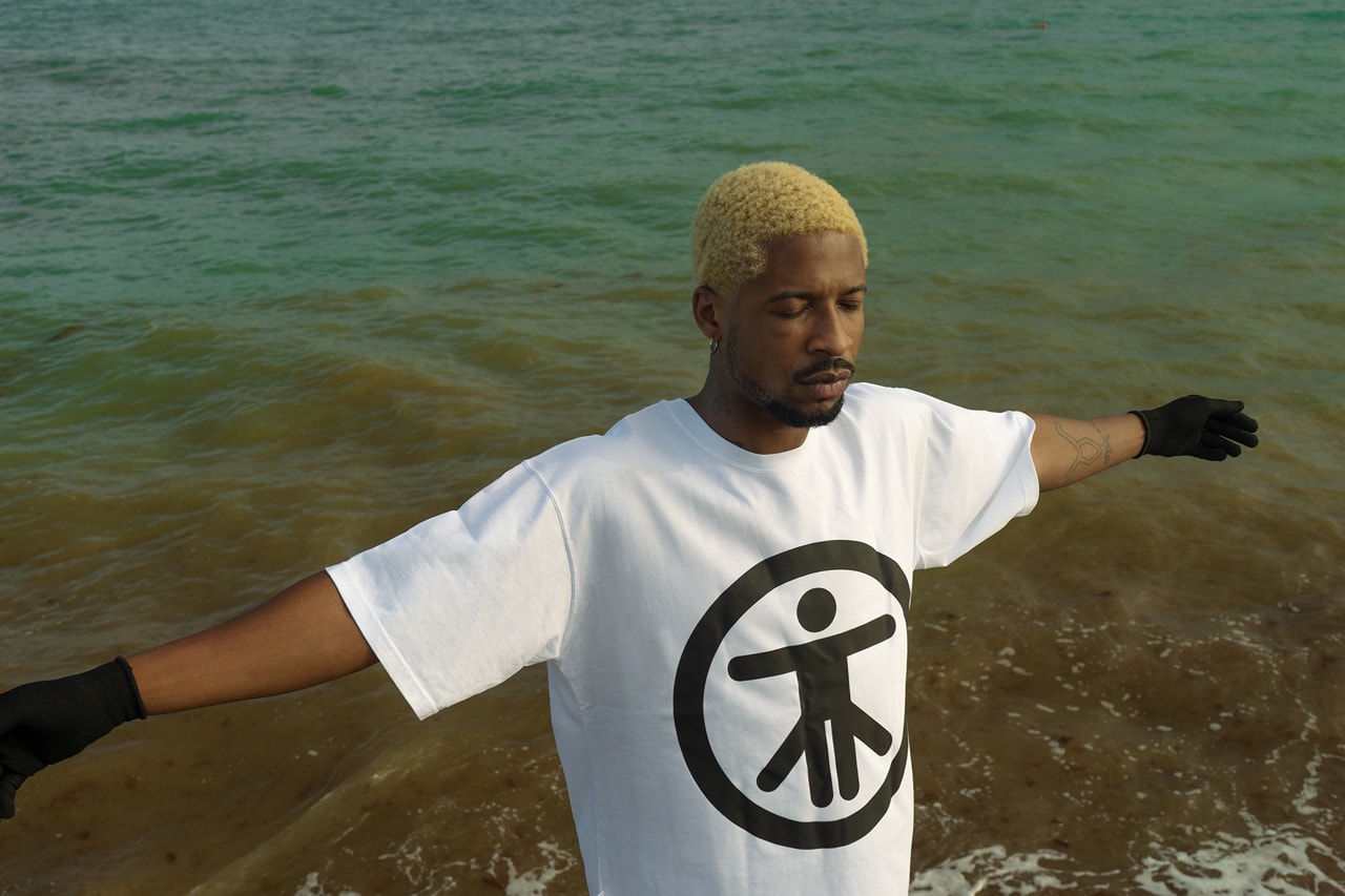 London-Based Streetwear Brand AELIZA Releases New "Channel" T-Shirt Capsule Collection White Black Channel Green