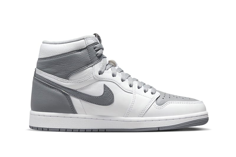 jordan 1 white and gray