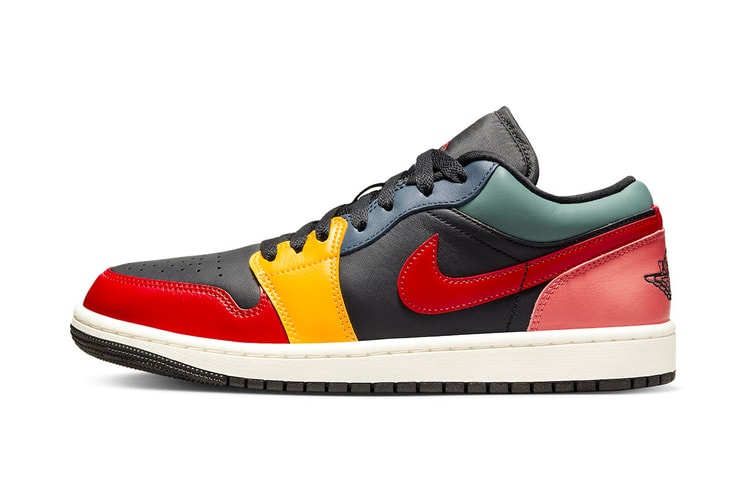 Official Look at the Air Jordan 1 Low "Black Multi"