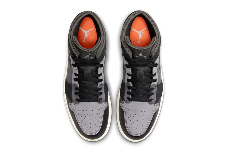 Air Jordan 1 Low Mid Inside Out DN1635 001 Release Info DM9652-001 date store list buying guide photos price