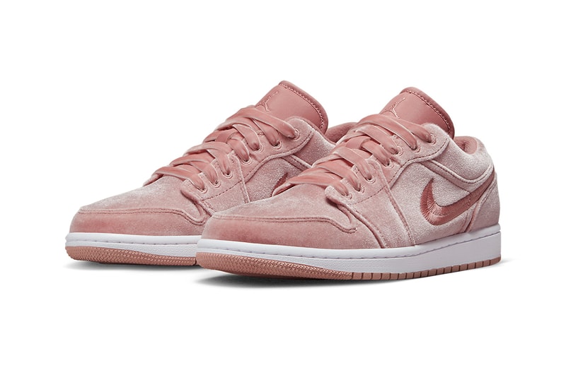 air jordan 1 low pink velvet DQ8396 600 release date info store list buying guide photos price 