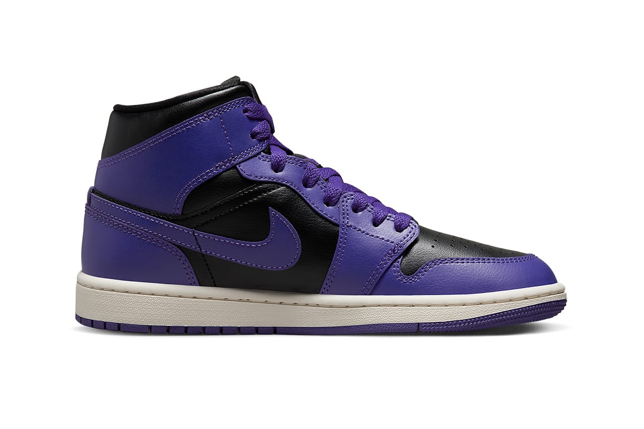 black court purple jordan 1