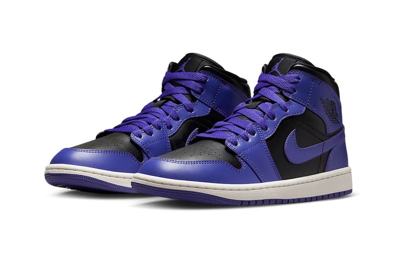 air jordan 1 mid court purple black BQ6472 051 release date info store list buying guide photos price