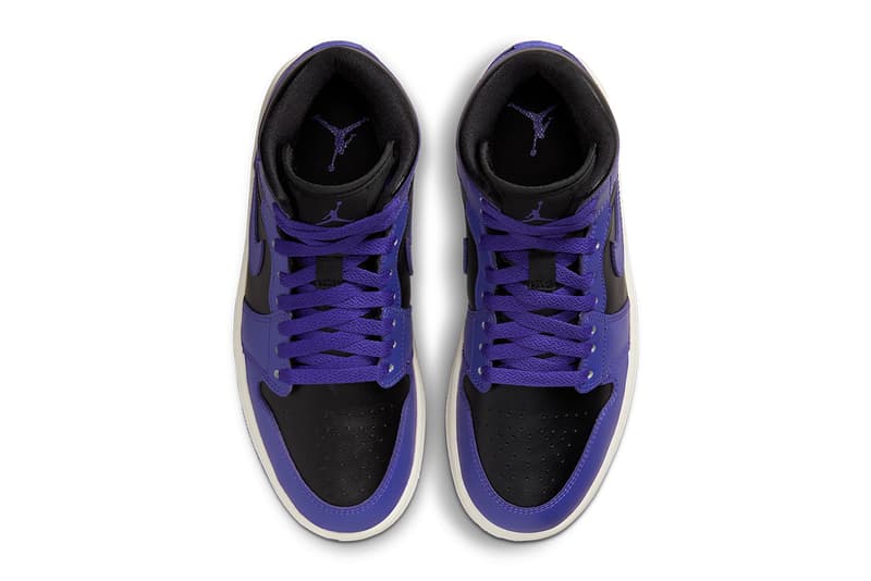 air jordan 1 mid court purple black BQ6472 051 release date info store list buying guide photos price