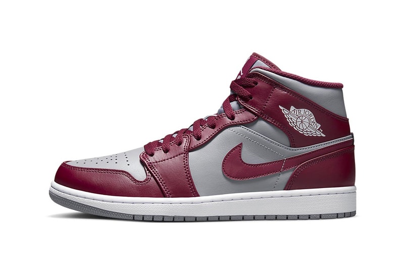 Official Images of Air Jordan 1 Mid "Team Red" DQ8426-615 michael jordan jordan brand basketball high tops shoes