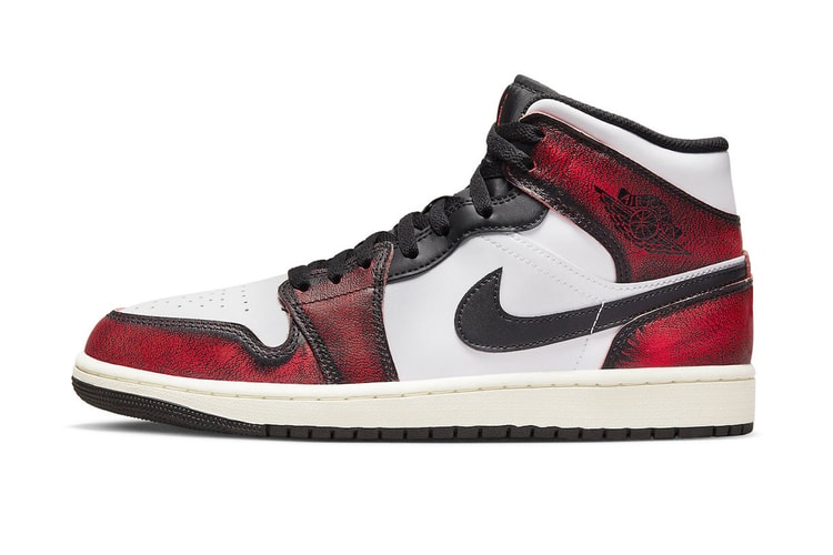 Take an Official Look at the Air Jordan 1 Mid "Wear-Away"