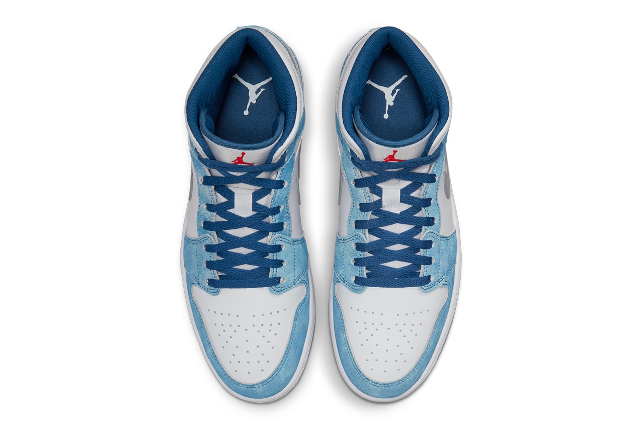 Air Jordan 1 Mid White Blue Red DN3706 401 Release Info date store list buying guide photos price