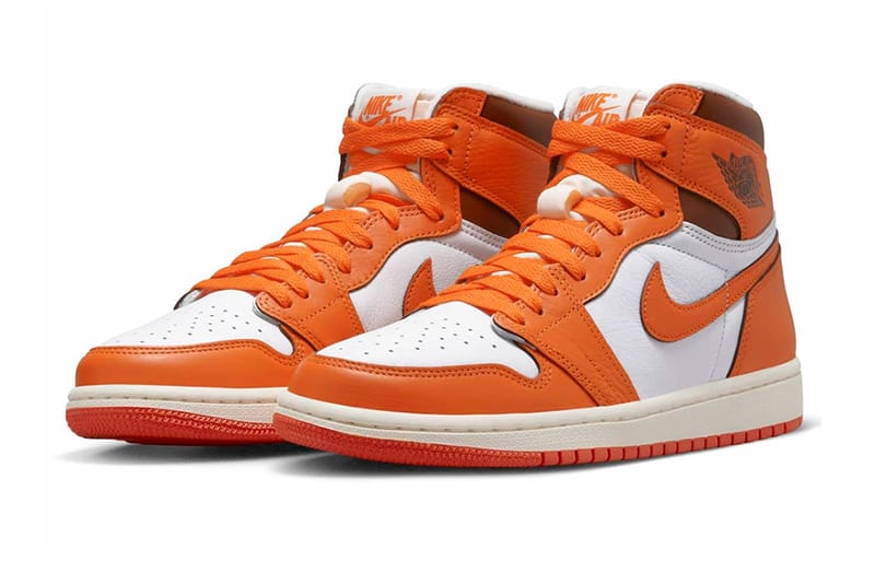 nike air jordan high orange